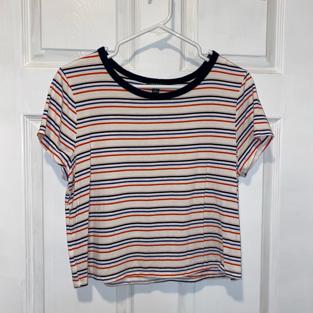 Wild Fable Striped Crop